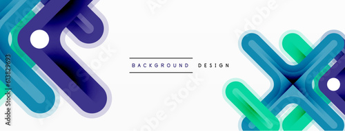 Cross line background minimal geometric template. Design for wallpaper, banner, background, landing page, wall art, invitation, prints, posters