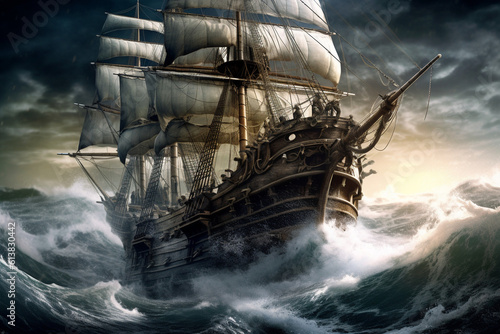old pirate ship