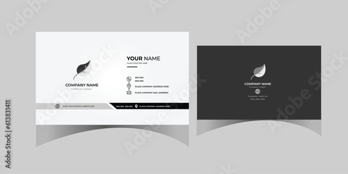 Modern Business card, visiting card and awesome calling card design and template