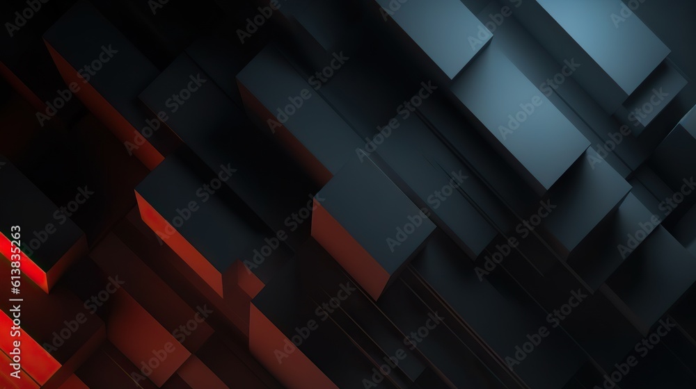 Modern digital abstract 3D background Modern digital abstract 3D background