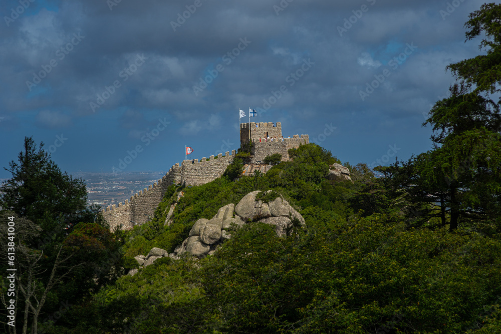 Beautiful architecture in Sintra, Portugal Beautiful architecture in Sintra, Portugal