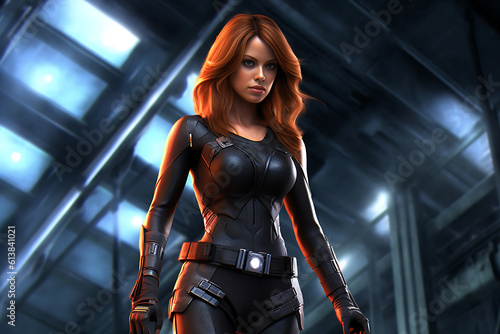 Space girl - generative AI