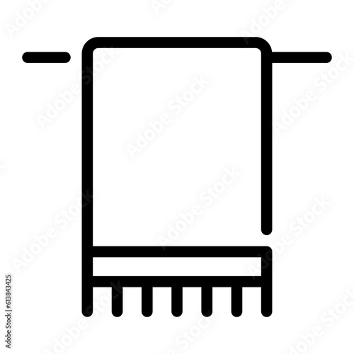 towel line icon