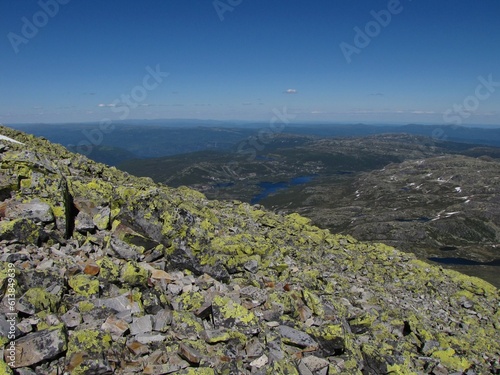 Gaustatoppen is the highest mountain in Telemark, Norway. The views on your way to the top are fantastic.