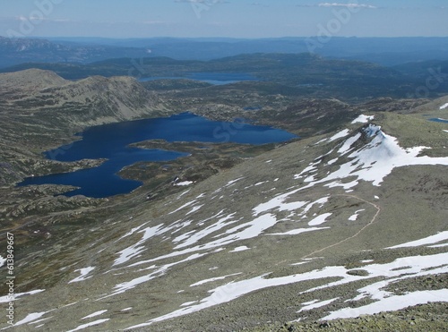 Gaustatoppen is the highest mountain in Telemark, Norway. The views on your way to the top are fantastic.