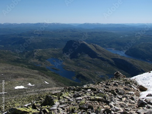 Gaustatoppen is the highest mountain in Telemark, Norway. The views on your way to the top are fantastic.