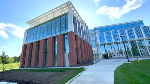 View of Thurgood Marshall Building at the University of Maryland photo