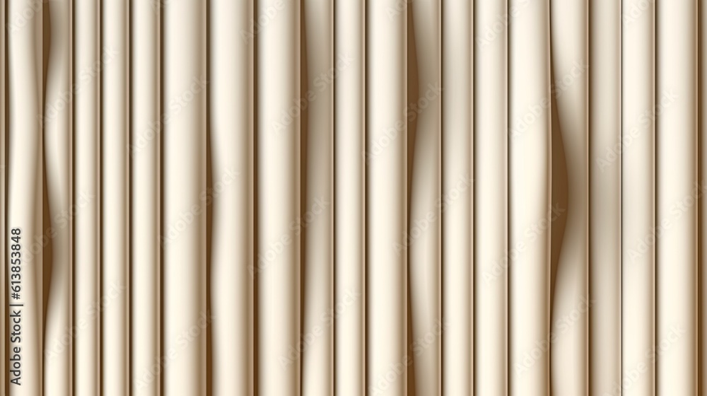 Obraz premium Abstract beige vertical lines background - Generative Ai