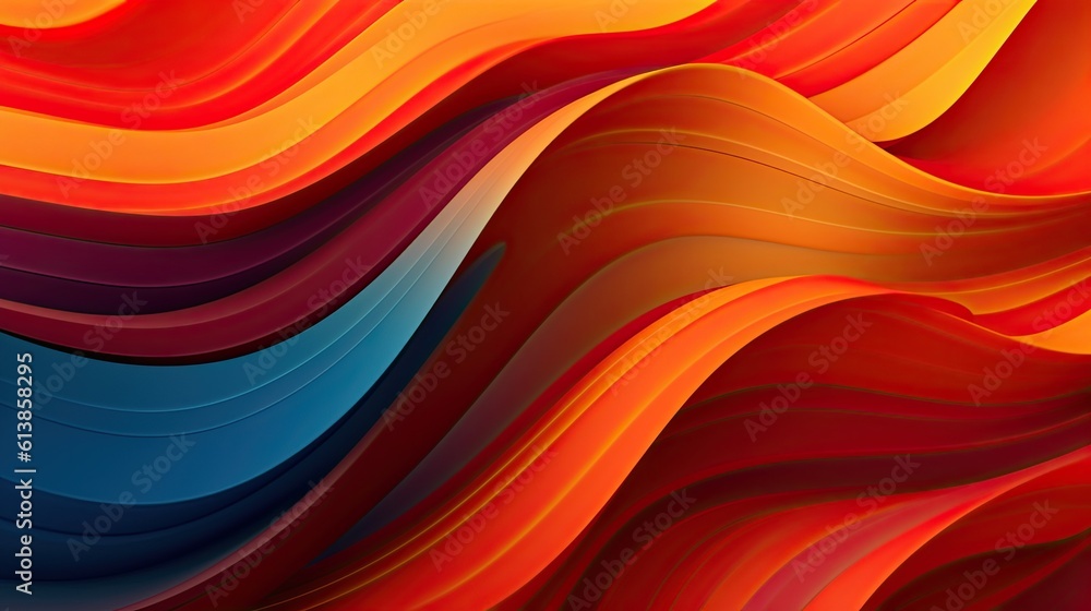 Abstract wavy liquid texture background, psychedelic and calming graphic, modern business backdrop with contrast colors, psychic liquify material, plastic - Generative ai Abstract wavy liquid texture background, psychedelic and calming graphic, modern business backdrop with contrast colors, psychic liquify material, plastic - Generative ai