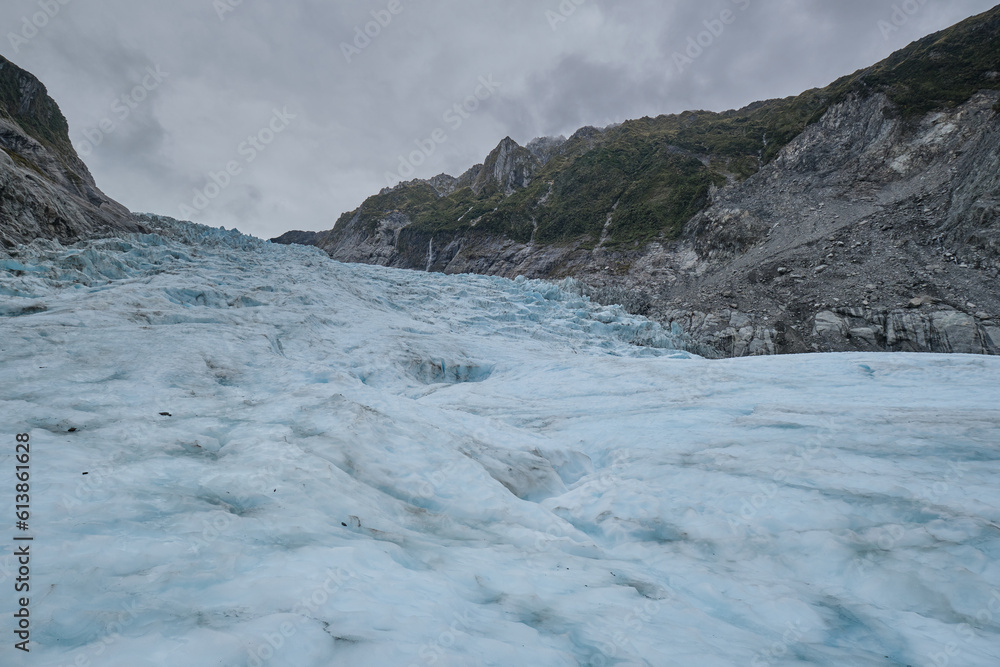 Fox Glacier Mountain in New Zealand