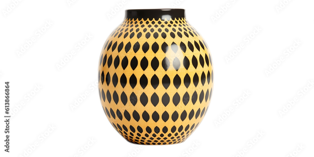 Fototapeta premium Isolated ceramic vase