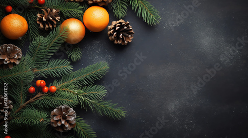 Desktop with pictures of Christmas decorations 