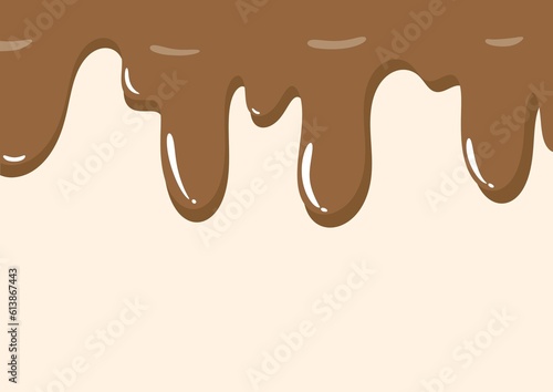 Melting colourful background