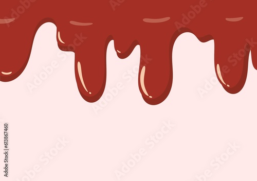 Melting colourful background