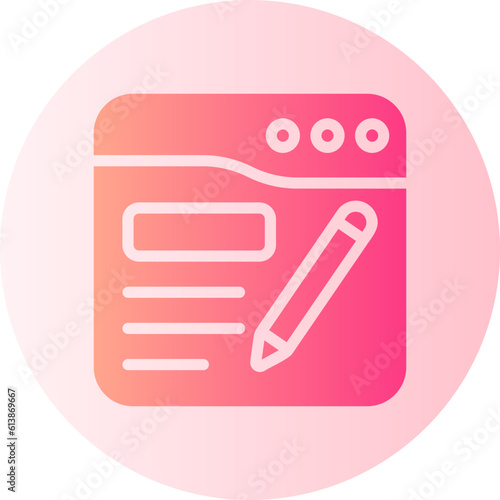 edit gradient icon