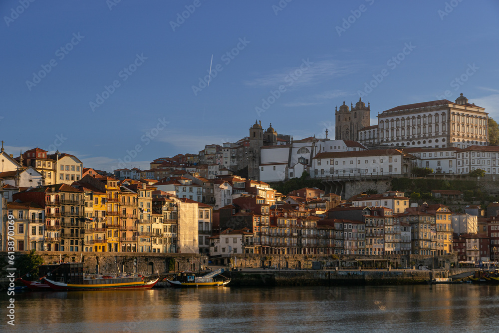 Riverbank of the Douro River in Porto