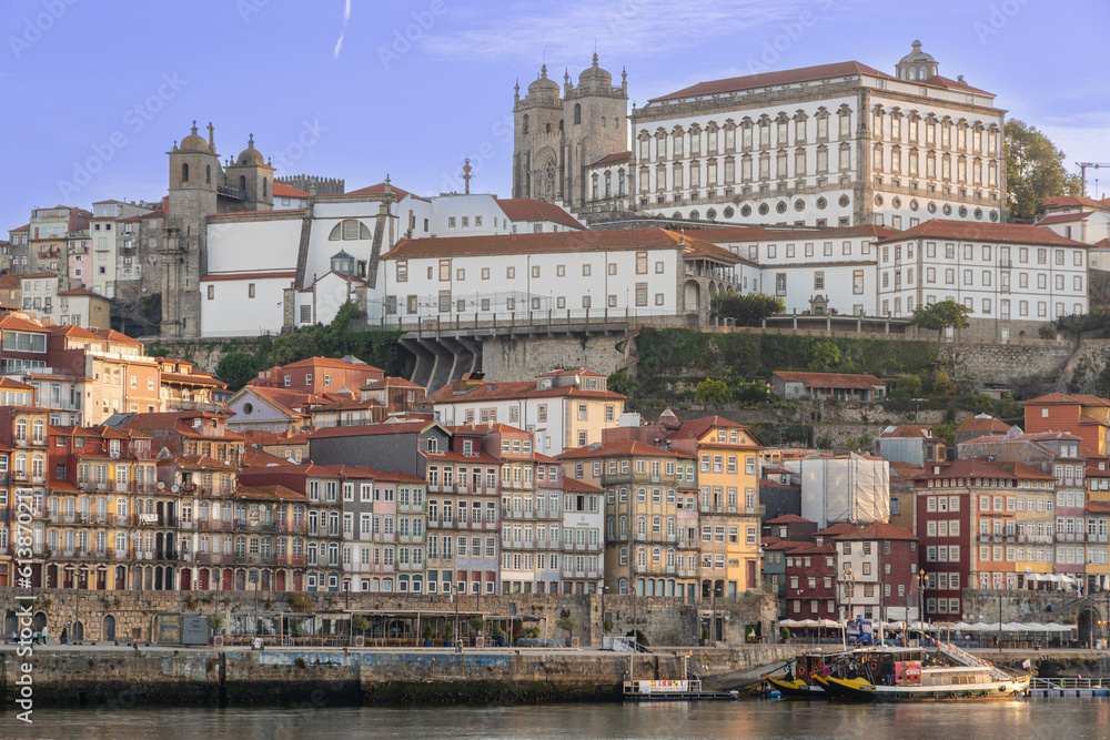 Colorful buildings in Porto