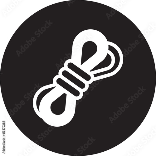 rope glyph icon