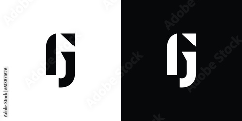 Modern and strong letter G initials logo design
