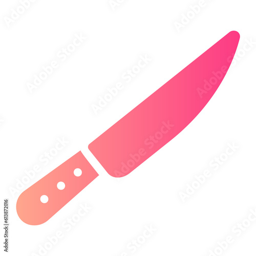 knife gradient icon