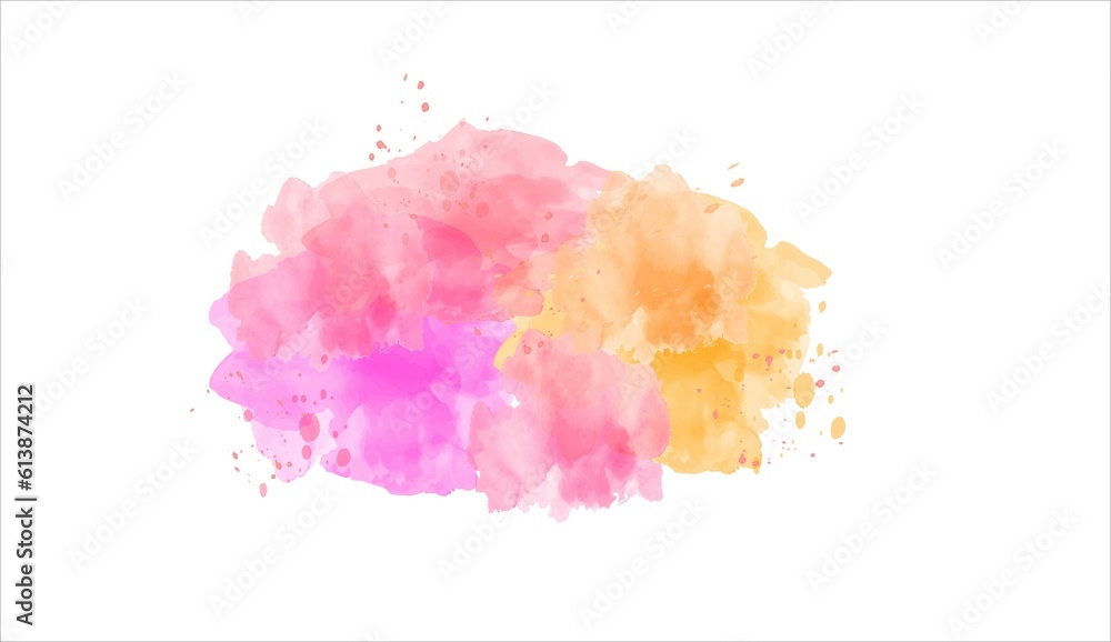 Art watercolor colorful ink.Painting brush stroke splatter splash splashing dirt artistic drawing. Paint on paper art brush and ink. Pastels nature soft light. Acrylic pastel beautiful soft smooth..