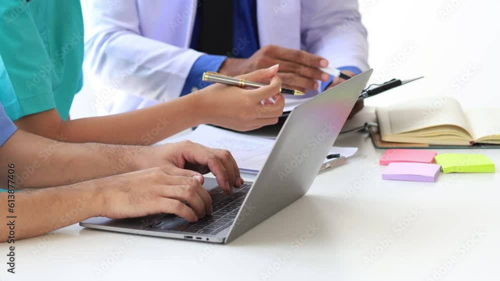 A conference room in a hospital where a group of doctors are attending a meeting, a meeting of executive doctors and chiefs meeting with pharmaceutical dealers. Doctor meeting concept. A conference room in a hospital where a group of doctors are attending a meeting, a meeting of executive doctors and chiefs meeting with pharmaceutical dealers. Doctor meeting concept.