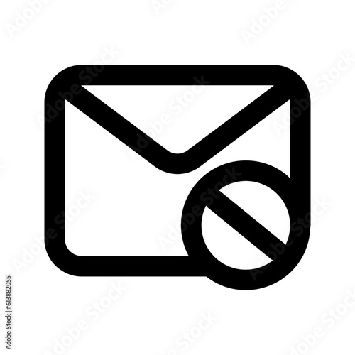 email blocker icon