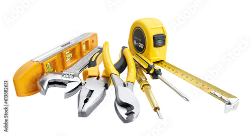 Tableau sur toile Electrician tools and equipment