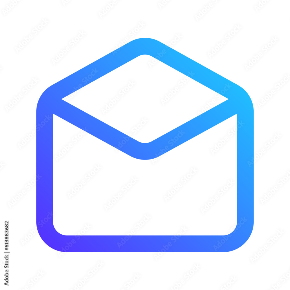 open email gradient icon open email gradient icon