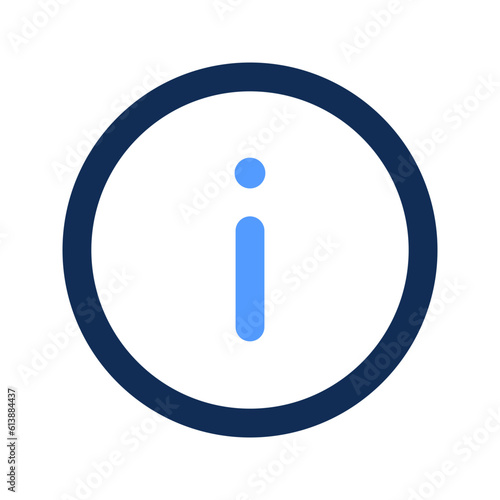 info outline color icon