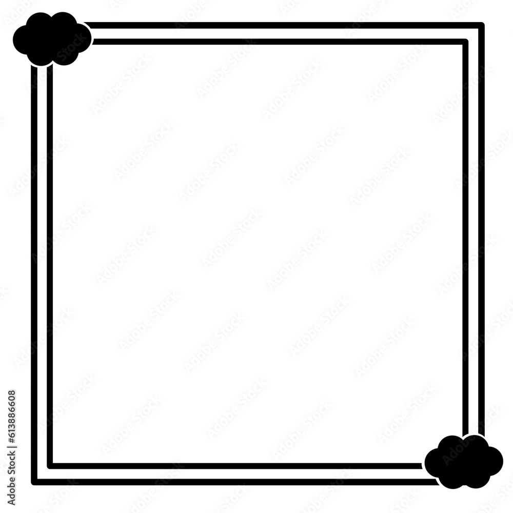 black and white cloud frame black and white cloud frame