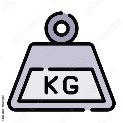 Weight is a quantity representing the force exerted on a particle 