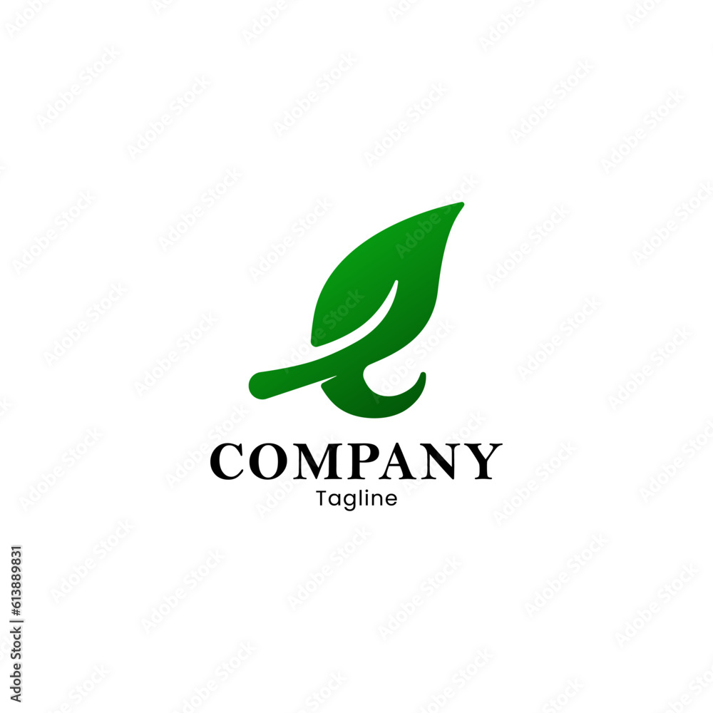 letter e leaf logo simple and modern vector letter e leaf logo simple and modern vector