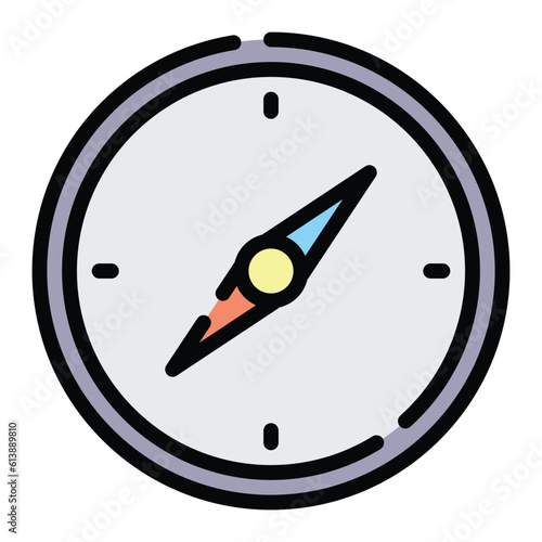A�compass�is an instrument that you use for finding directions 