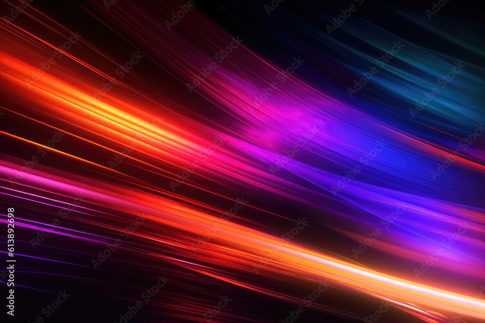Abstract Neon Lights in Motion Vibrant Long Exposure Delight Abstract Neon Lights in Motion Vibrant Long Exposure Delight