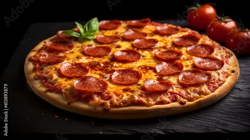 Delicious Pepperoni Pizza 