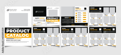 Product catalog and catalogue template.catalogue design.	