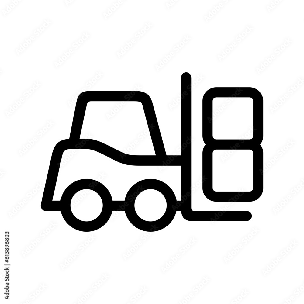 Logistic Line Icon