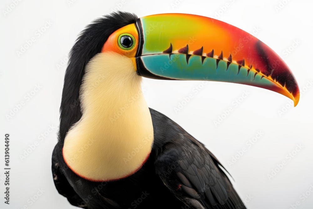 Fototapeta premium Toucan. Generative AI.