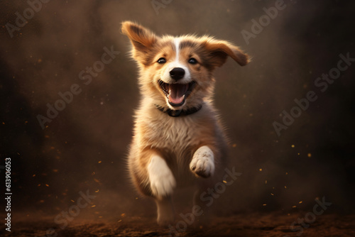 portrait of a happy puppy  © Jeremy