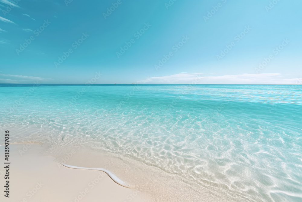 Fototapeta premium Strand und Meer, Südsee