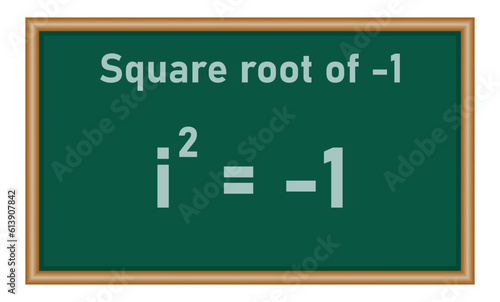 Square root of minus one in complex numbers. Mathematics resources for teachers and students.