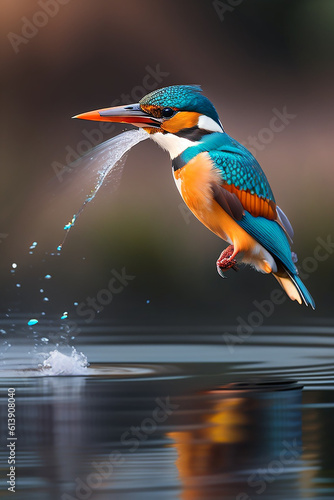 A beautiful picture of a bird standing on a rock