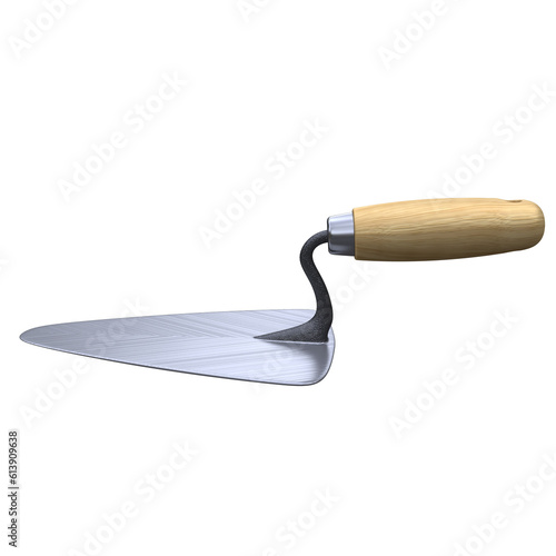 
trowel isolated on white background