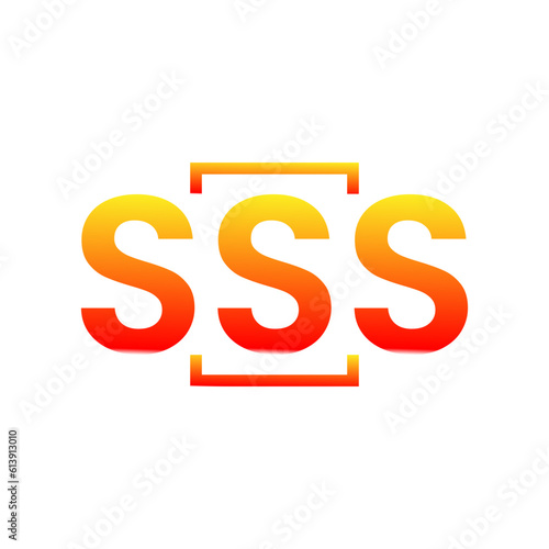  initial letter logo, symbol, letter mark, business, typography, flat, minimalist, brand,geometric, isolated,SSS three-letter circle iconic logo design vector template, monogram, abstract, wordmark, 