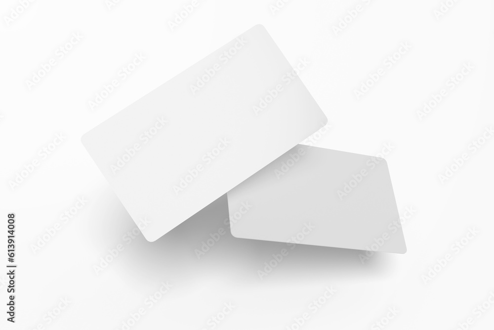 Business Card on White Background Business Card on White Background
