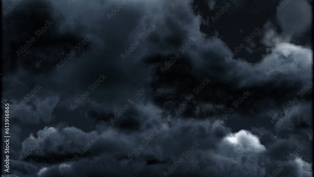 Background with storm clouds