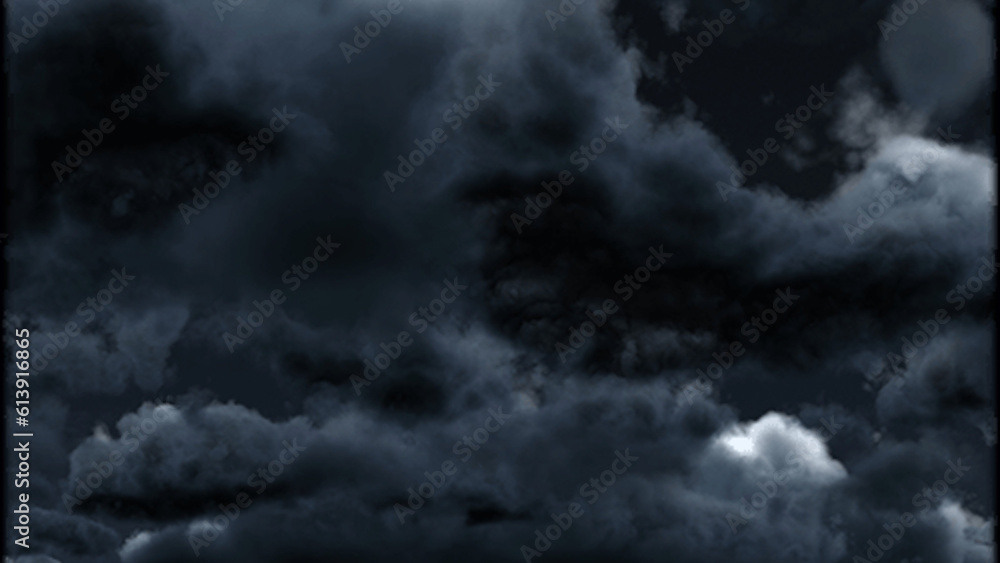 Obraz premium Background with storm clouds