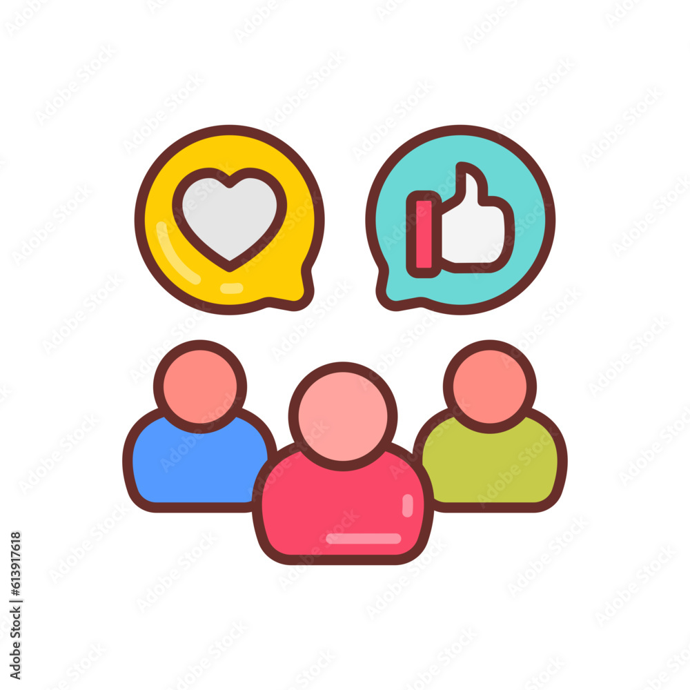 Fototapeta premium Esports fan engagement icon in vector. Illustration