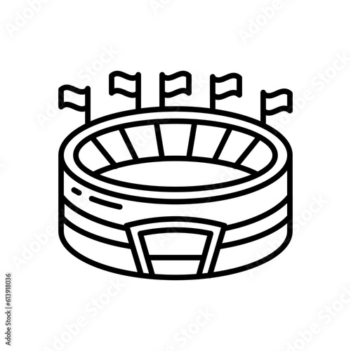 Esports Arena icon in vector. Illustration